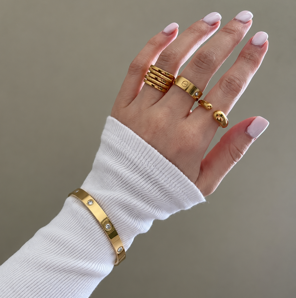 Gold Diamonds Bracelet