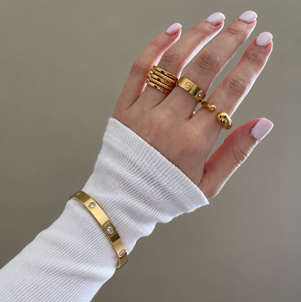 Gold Diamonds Bracelet